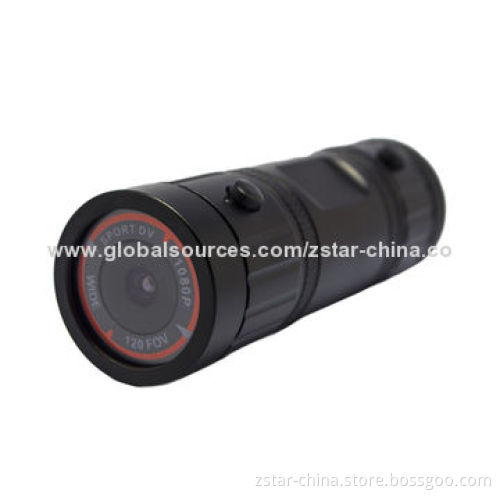 Sports Action Camera, Waterproof 120 Degrees Lens, Full HD 1,080PNew